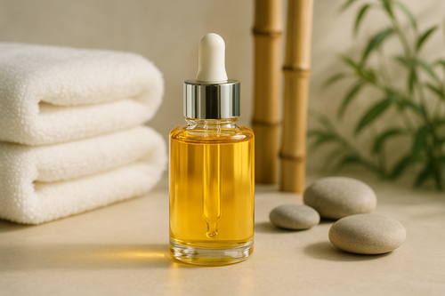 Please make amber color lighter by adding golden yellow tone to it and change gold cap to silver